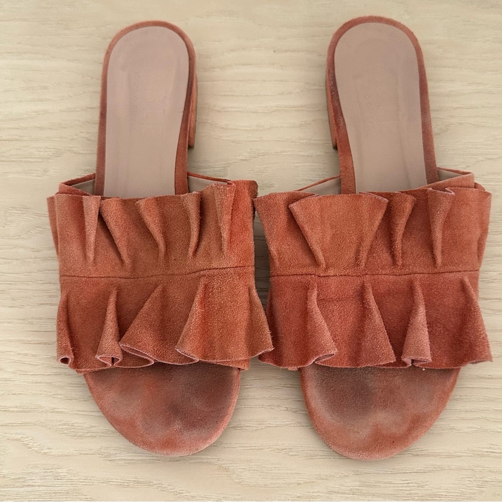 ABLE | Villanueva Ruffle Slide | 8.5 - Picture 2 of 5